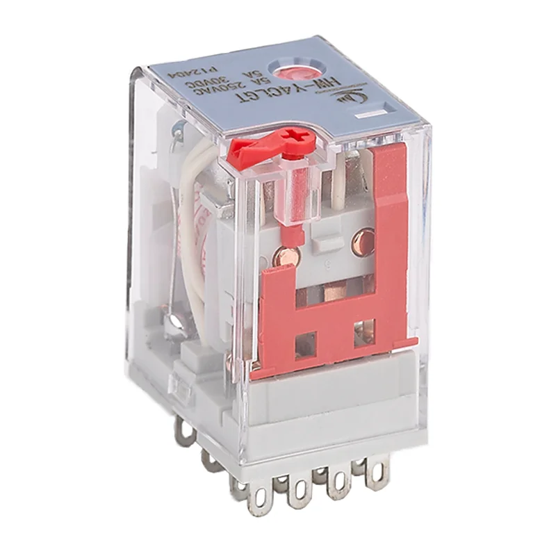 HW-Y4CLGT Industrial Relay LED, Manual Control, Patented