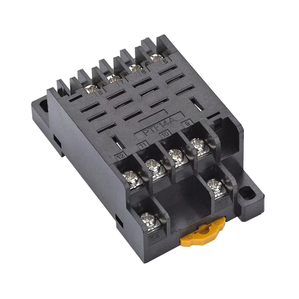 PTF14A Relay Base Durable, Secure, Reliable Mounting