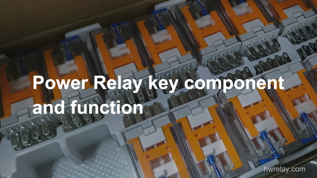 Power Relay key component and function