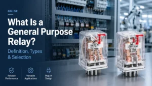 What Is a General Purpose Relay Definition, Types & Selection